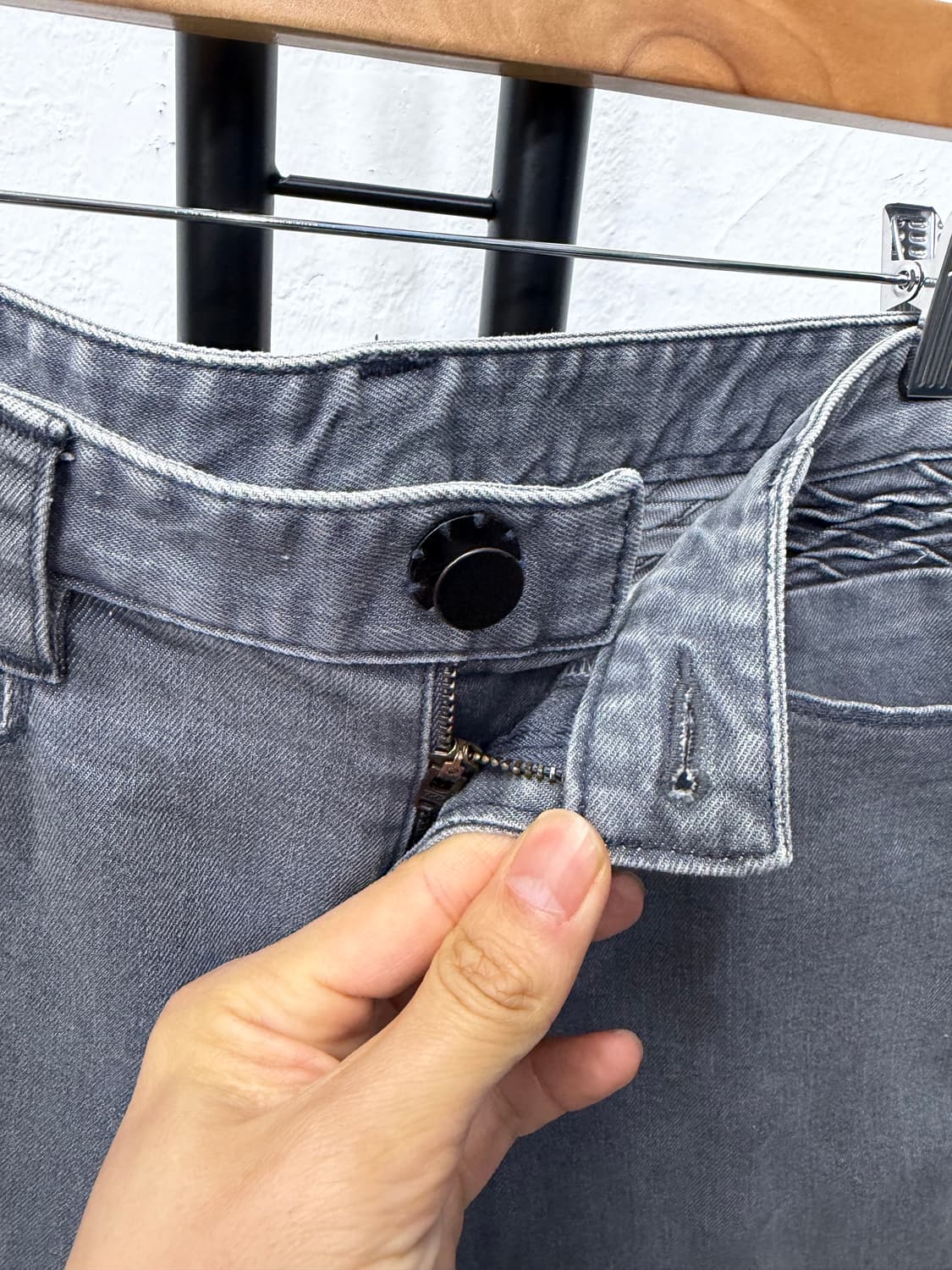 정품) 시스템옴므 한섬 남성 데님 팬츠 86(32) 상품이미지4