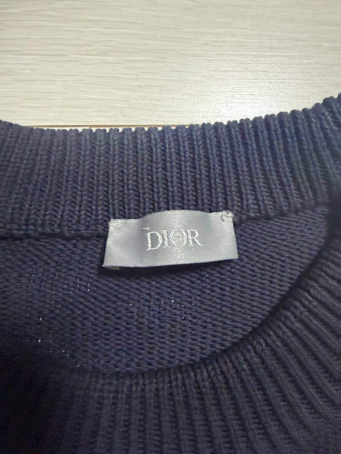 디올 오블리크 니트 xxs 새상품급 제시 급처 상품이미지3
