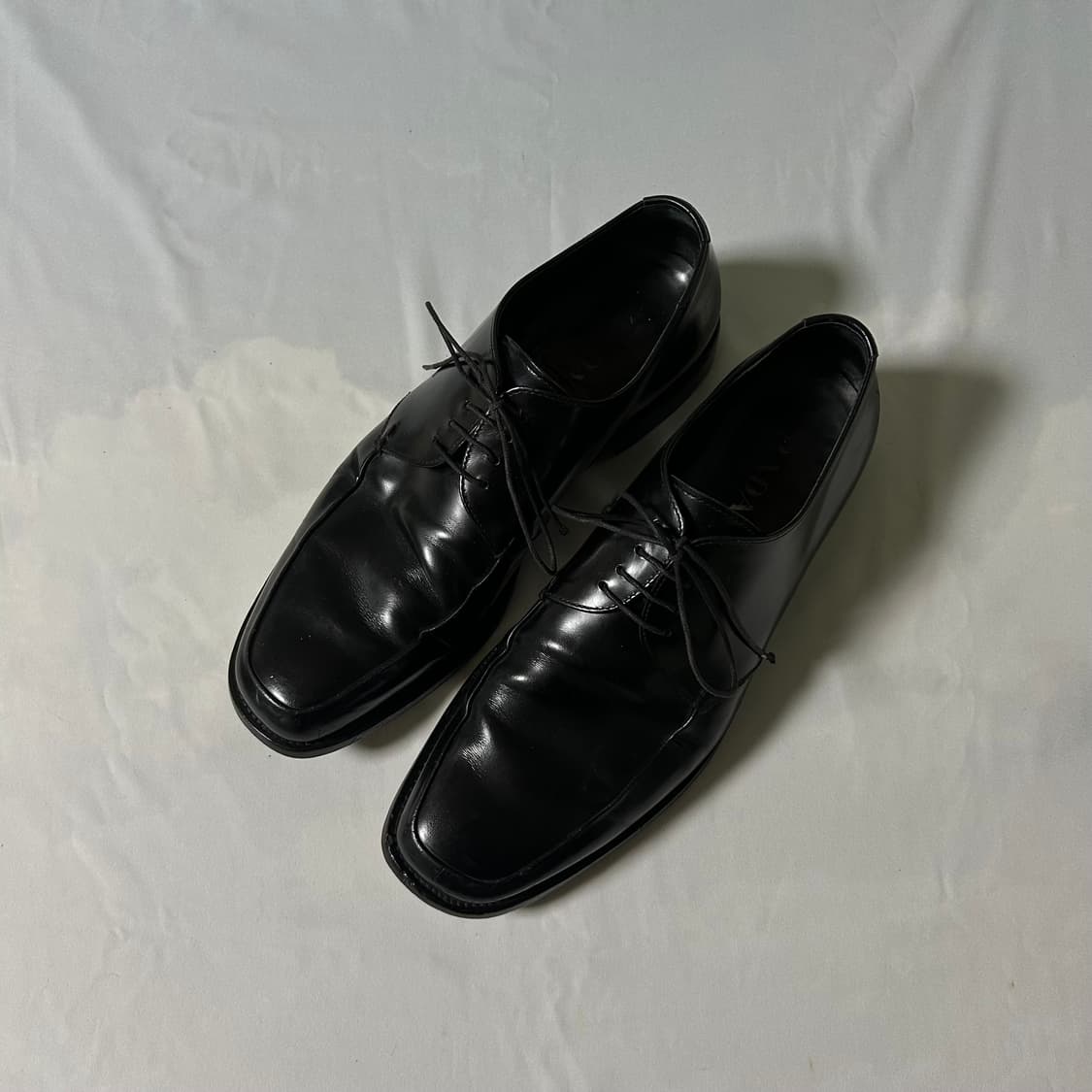 Prada semi square toe derby shoes 상품이미지1