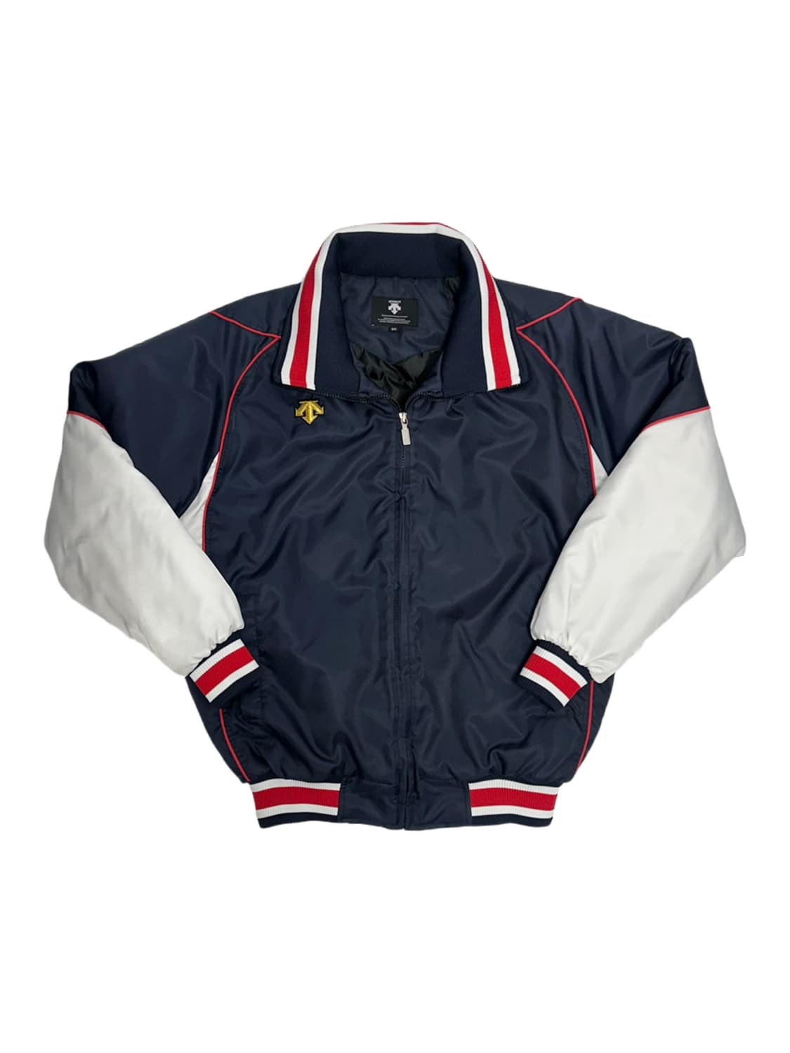 데상트 동계 야구점퍼 안감 누빔 상품이미지1