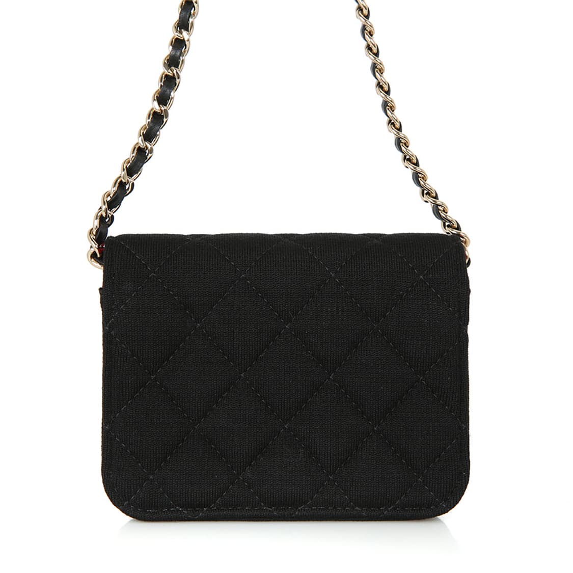 샤넬 VIP 사은품 미니크로스 울 저지 블랙 체인백 CD0104 상품이미지4