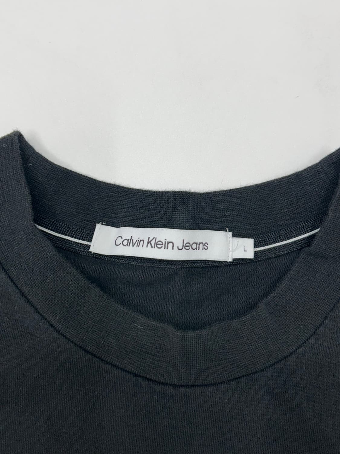 캘빈 우먼 큐빅로고 반팔 상품이미지3