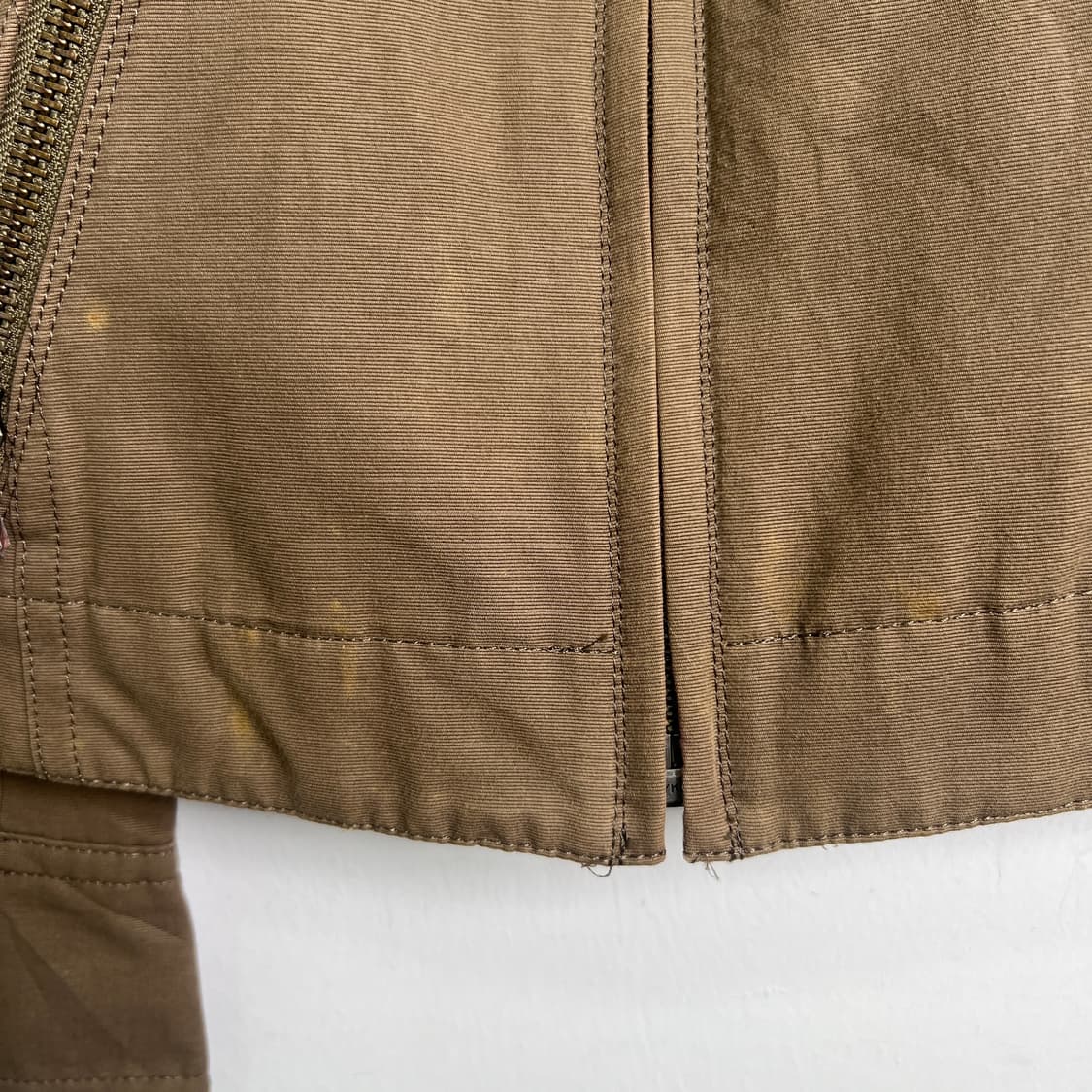 버버리 블루라벨 카키 코튼 자켓 38 상품이미지9