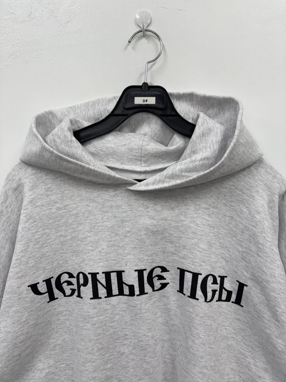 크림)이지 x 고샤 루브친스키 후드티  상품이미지3