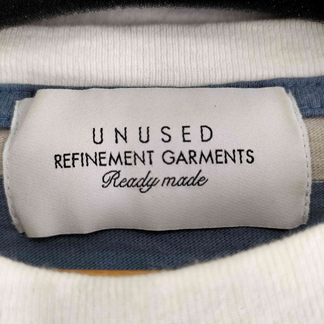 언유즈드 오가닉 코튼 스트라이프 보더티 상품이미지6