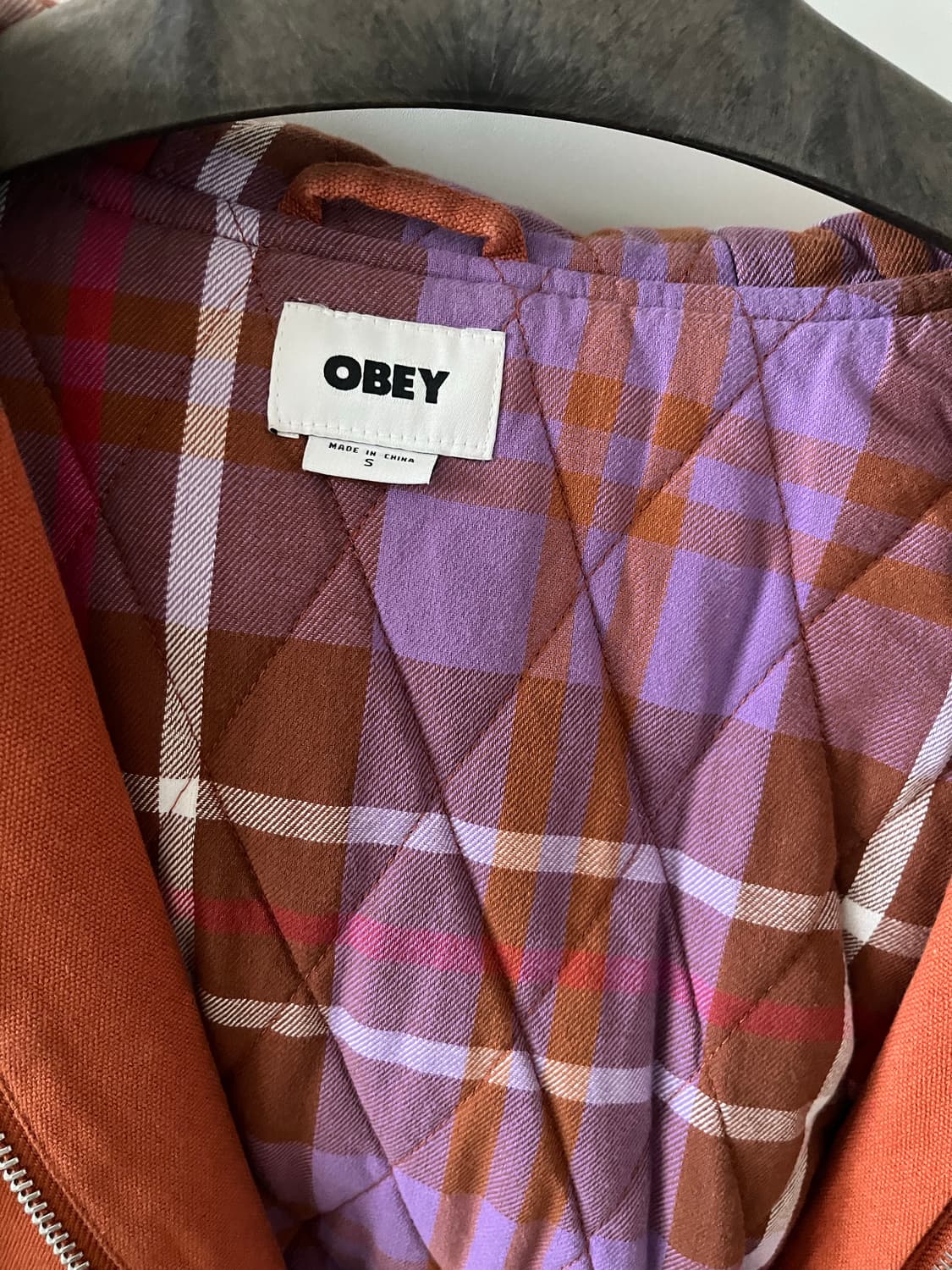 오베이 vacant hooded jacket 오렌지 상품이미지7