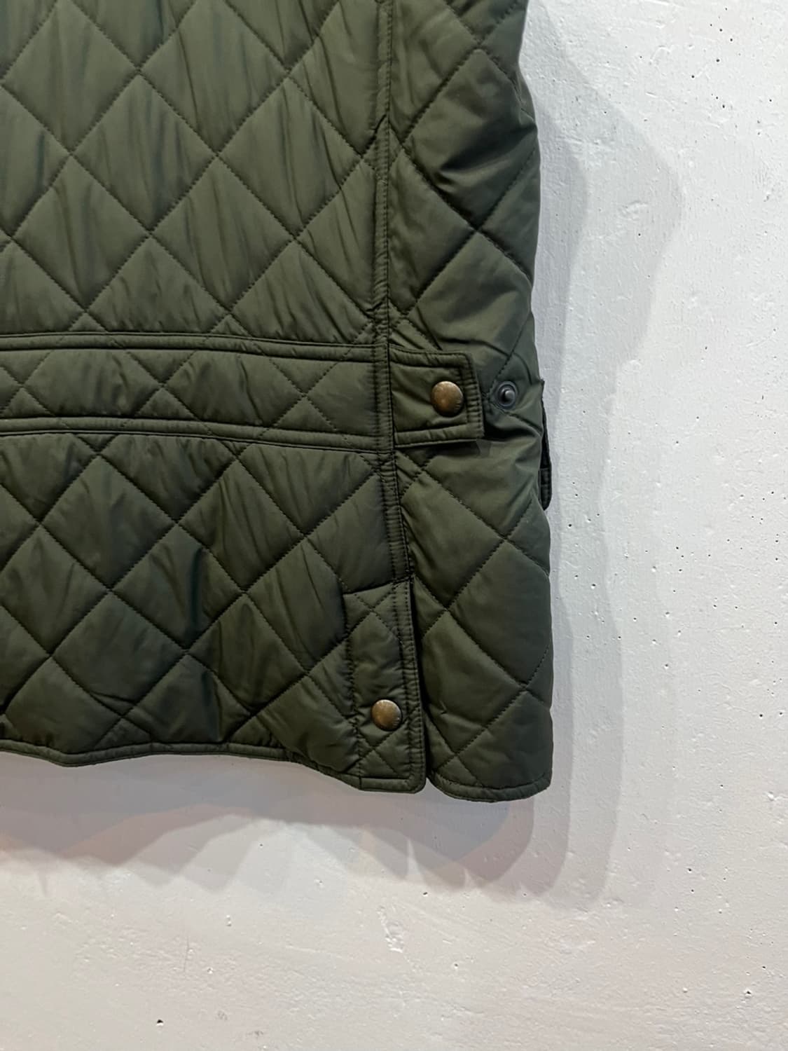 폴로랄프로렌 카키 퀼팅 베스트 조끼 우먼즈 S 상품이미지5