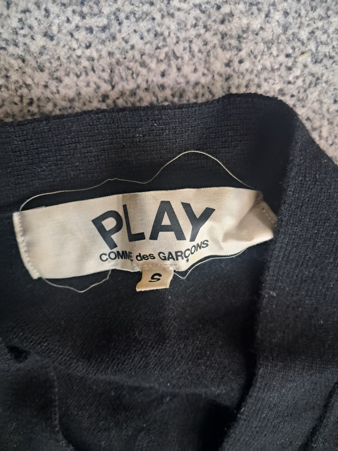 꼼데가르송 더블와펜 가디건 상품이미지3