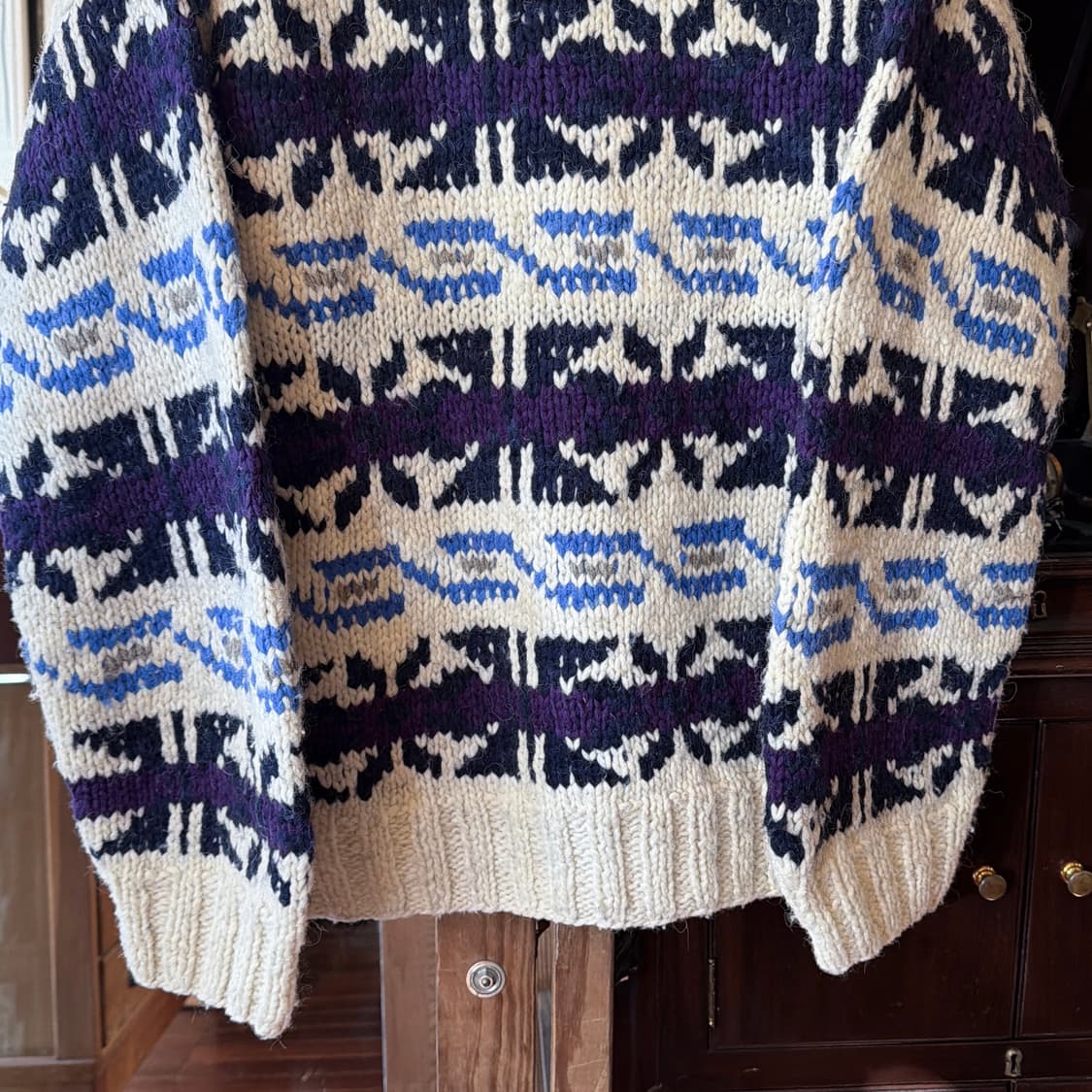 Silk Road 핸드메이드 빈티지 스웨터 상품이미지3