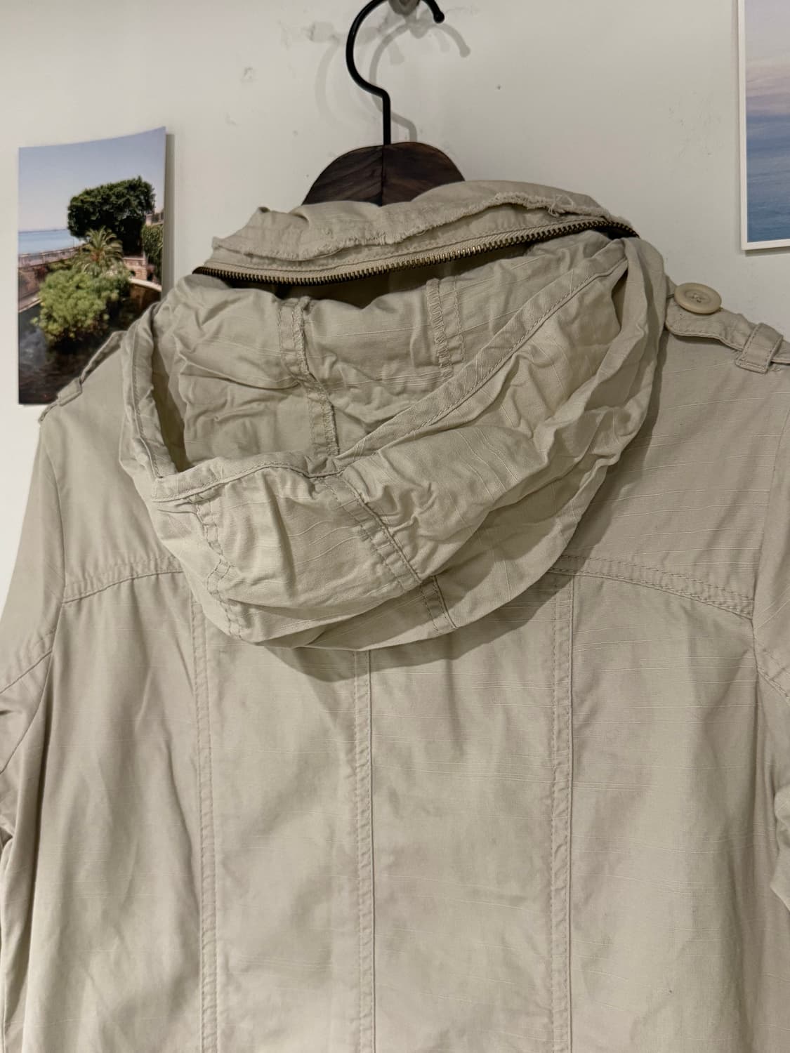 von dutch 아이보리 야상 상품이미지10