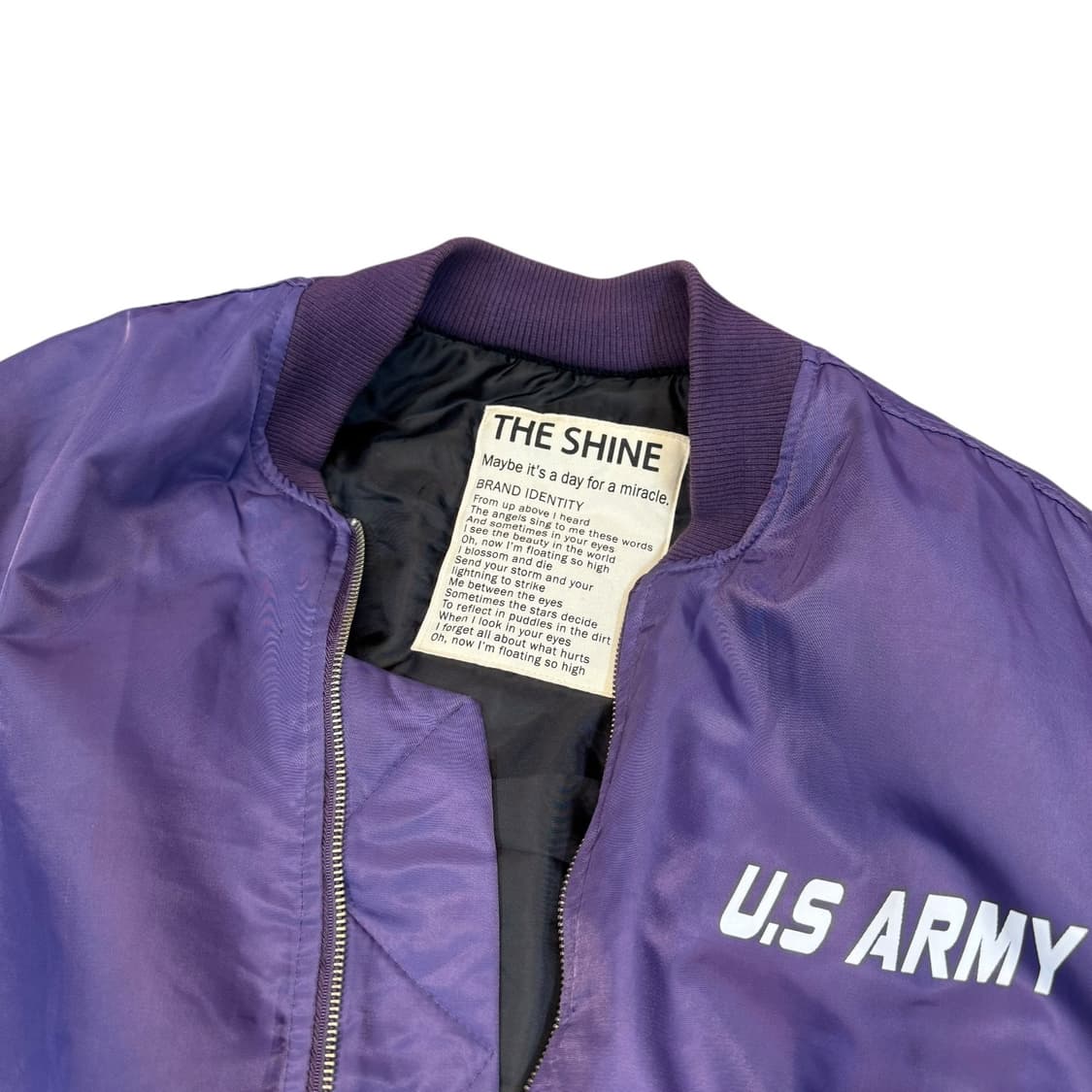 US Army 빅패치 M-1 항공점퍼 (2XL)   상품이미지4