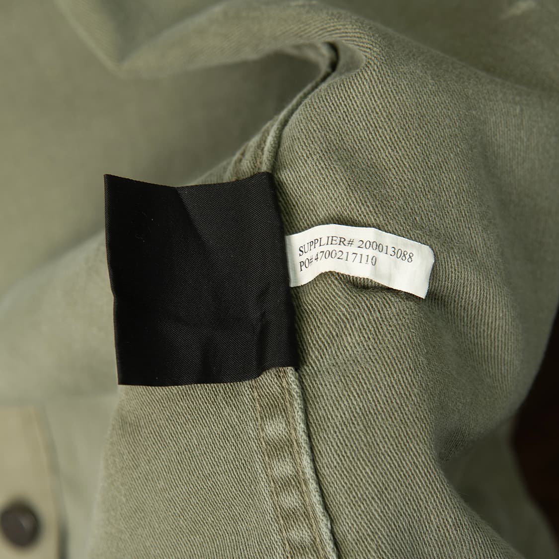 [S] 데님앤서플라이 13스타 밀리터리 데미지 리페어 자켓  상품이미지8