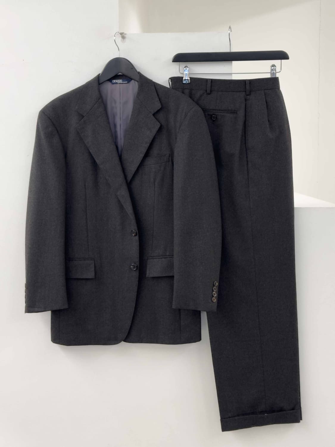 폴로 랄프로렌 플란넬 수트 상품이미지2