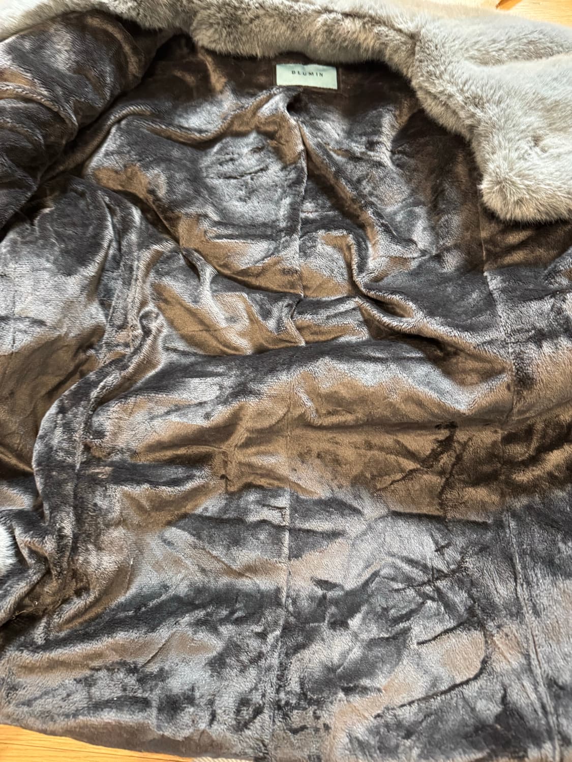 blunin 블루민 에코퍼 코트 상품이미지7