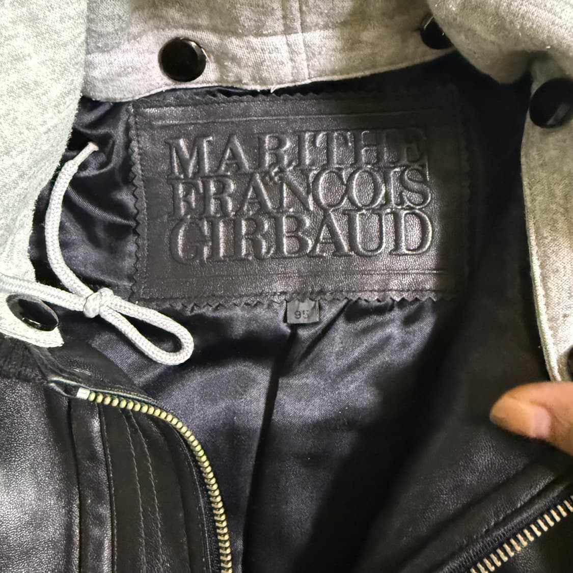 2000‘s 마리떼프랑소와저버양가죽 후디자켓 상품이미지3