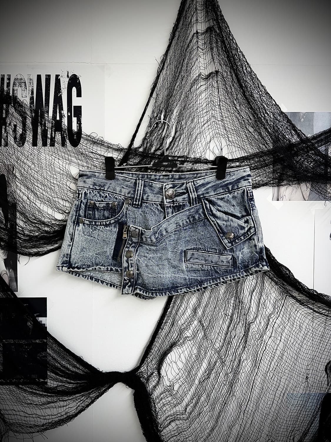 00s washing detailed denim shorts 상품이미지1