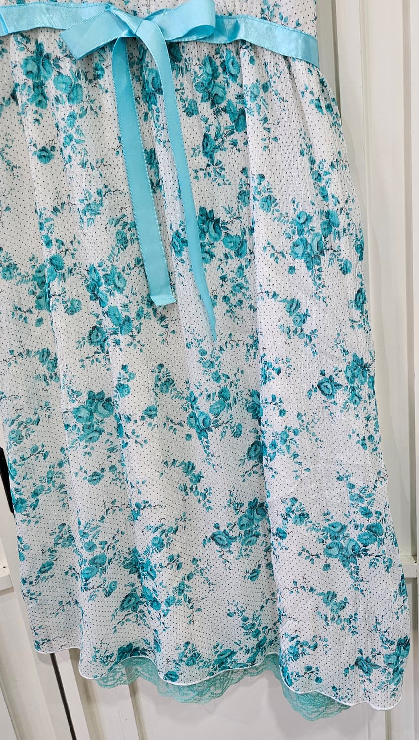 민트소다 플로럴 슬립 원피스 상품이미지3