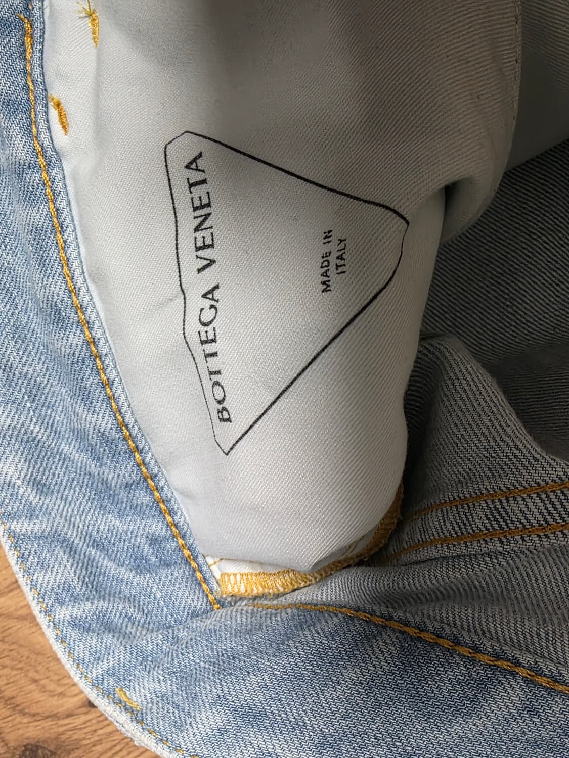 보테가베네타 빈티지 인디고 스트레이트 데님  상품이미지6