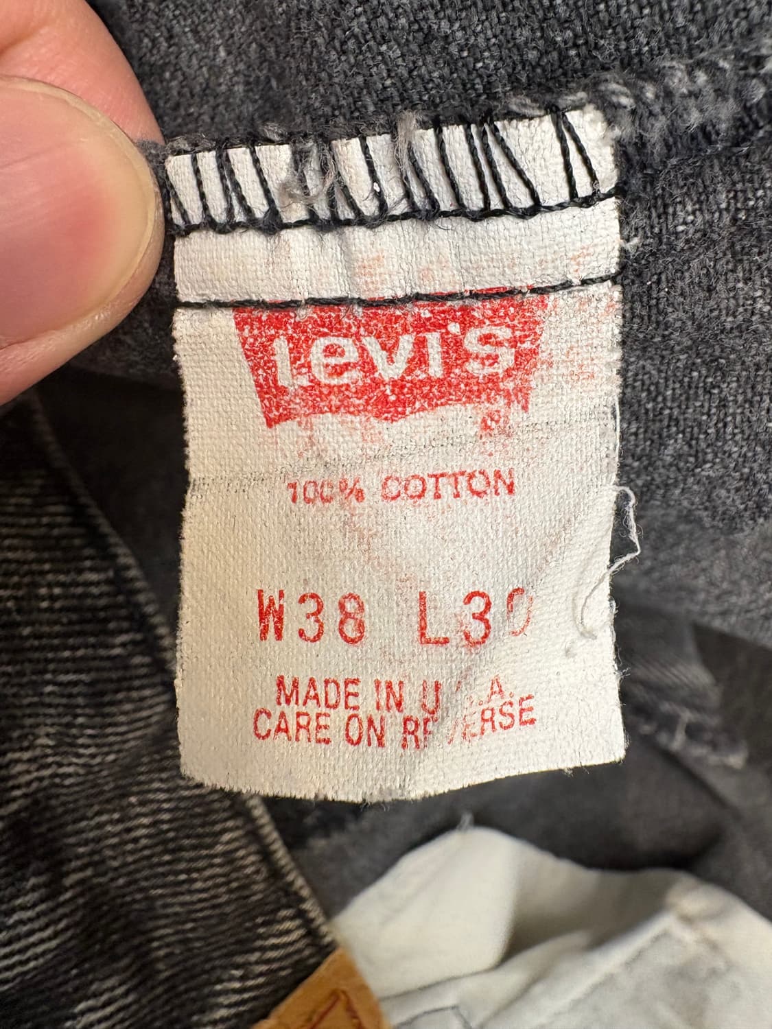 리바이스 550 데님 팬츠 (USA) 상품이미지4