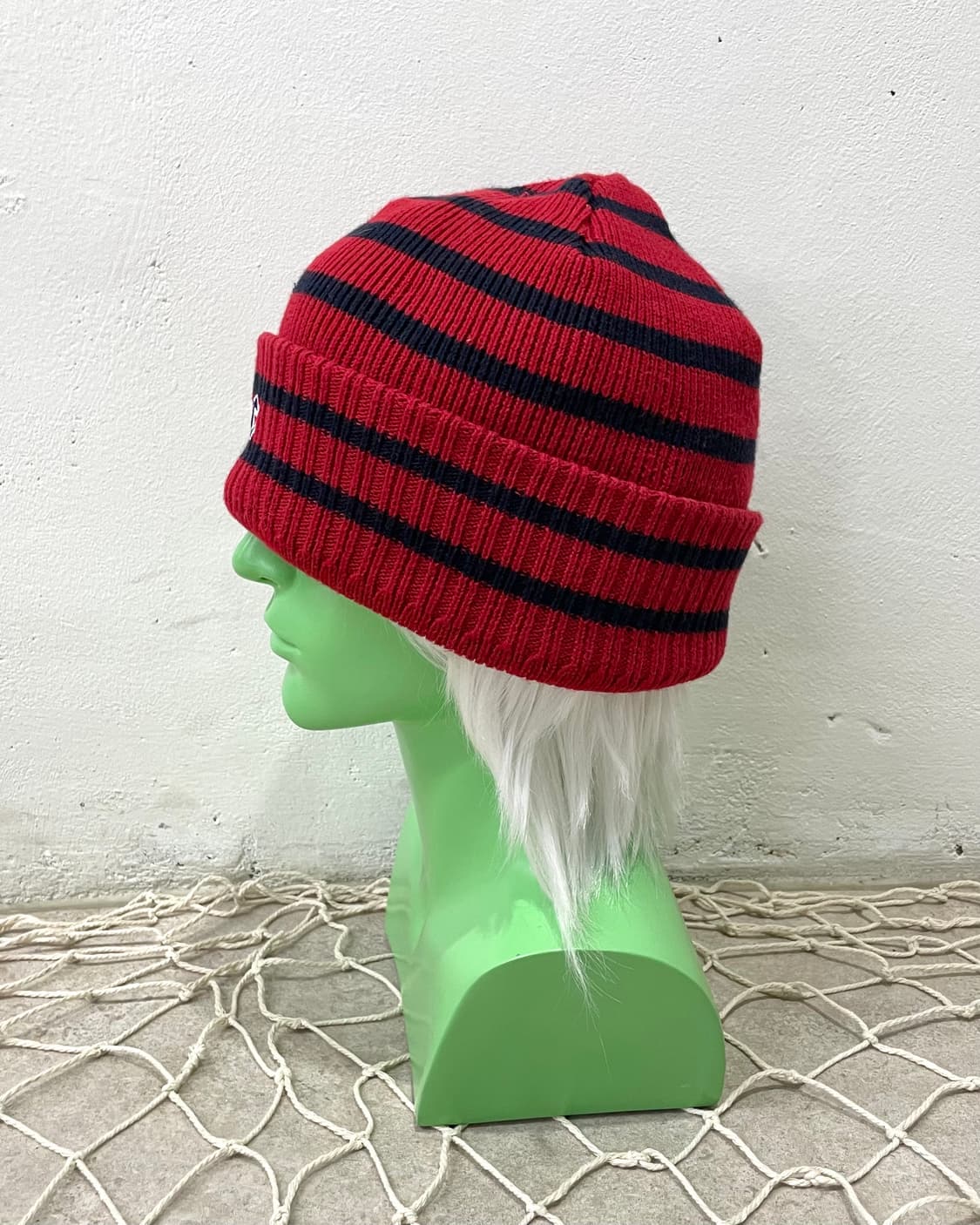 Red & Black Champion Big Beanie  상품이미지3