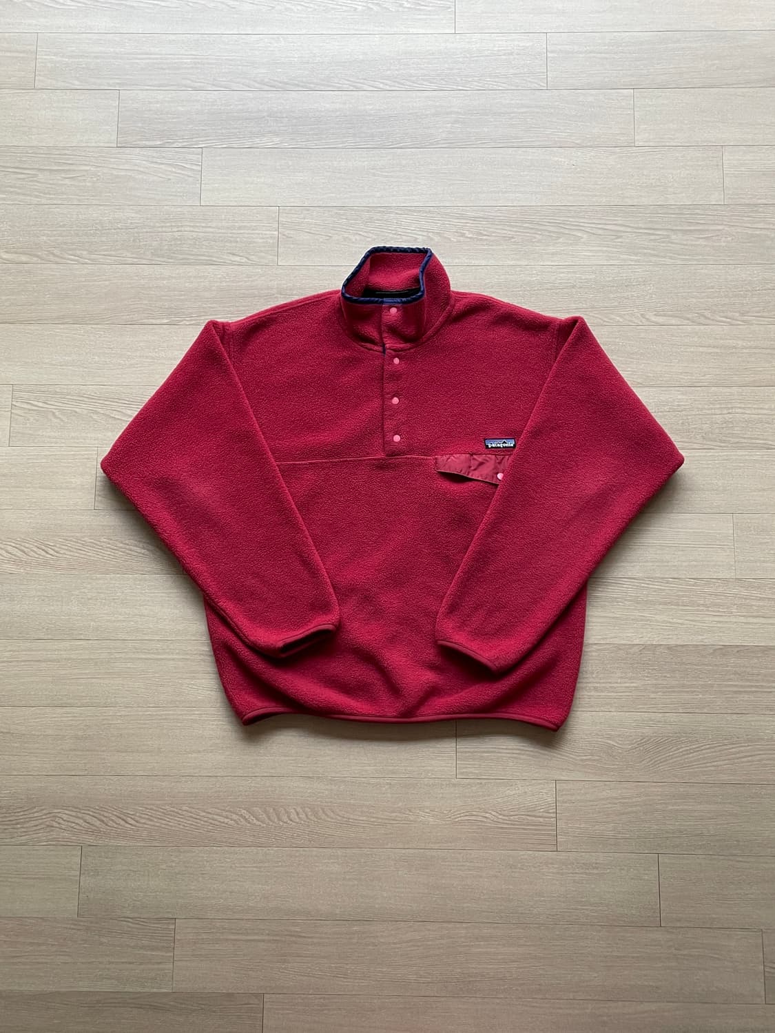 90s 파타고니아 신칠라 라즈베리 퍼플 빈티지 플리스 상품이미지1