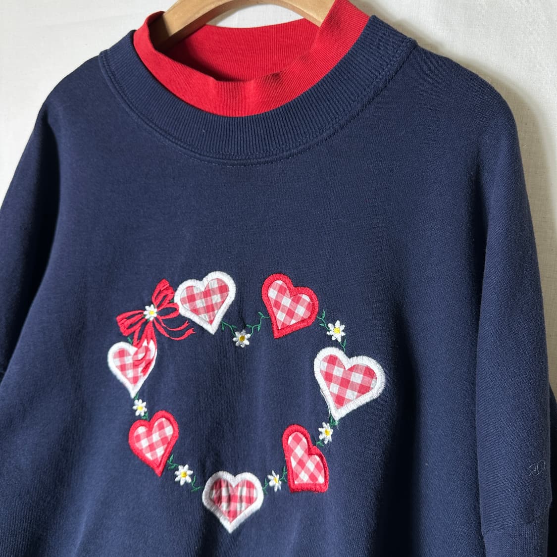 USA 하트 맨투맨 상품이미지3