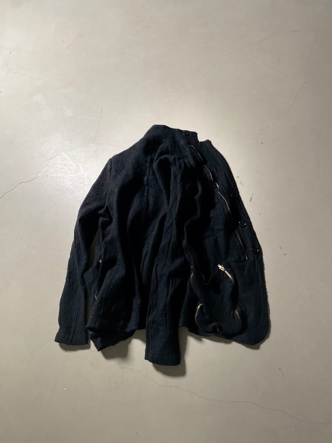 90’s 미치코런던 Wool Zip Multi-Pocket Jacke 상품이미지2