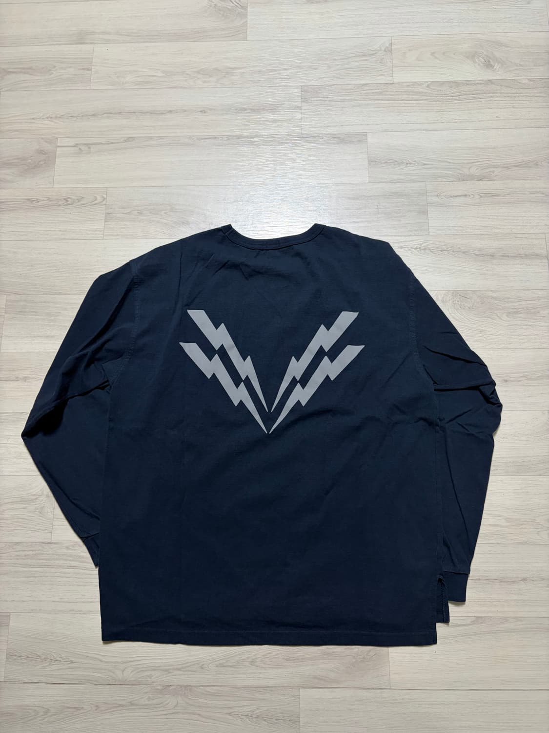 올리브드랩서비스 ODS USAF 티셔츠 네이비 M사이즈 판매 상품이미지2