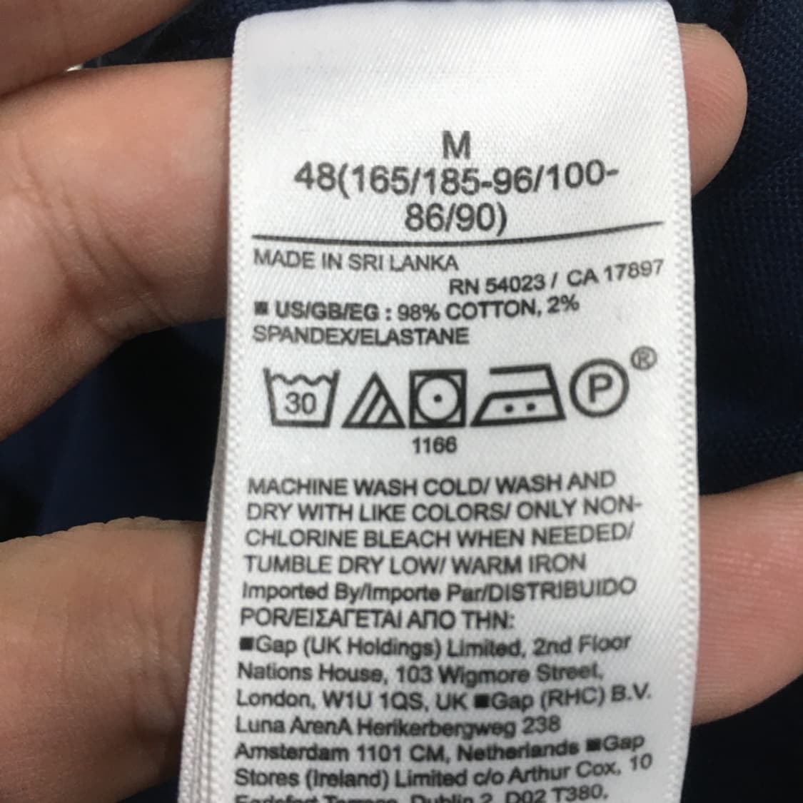 갭 솔리드셔츠  CC05 상품이미지3