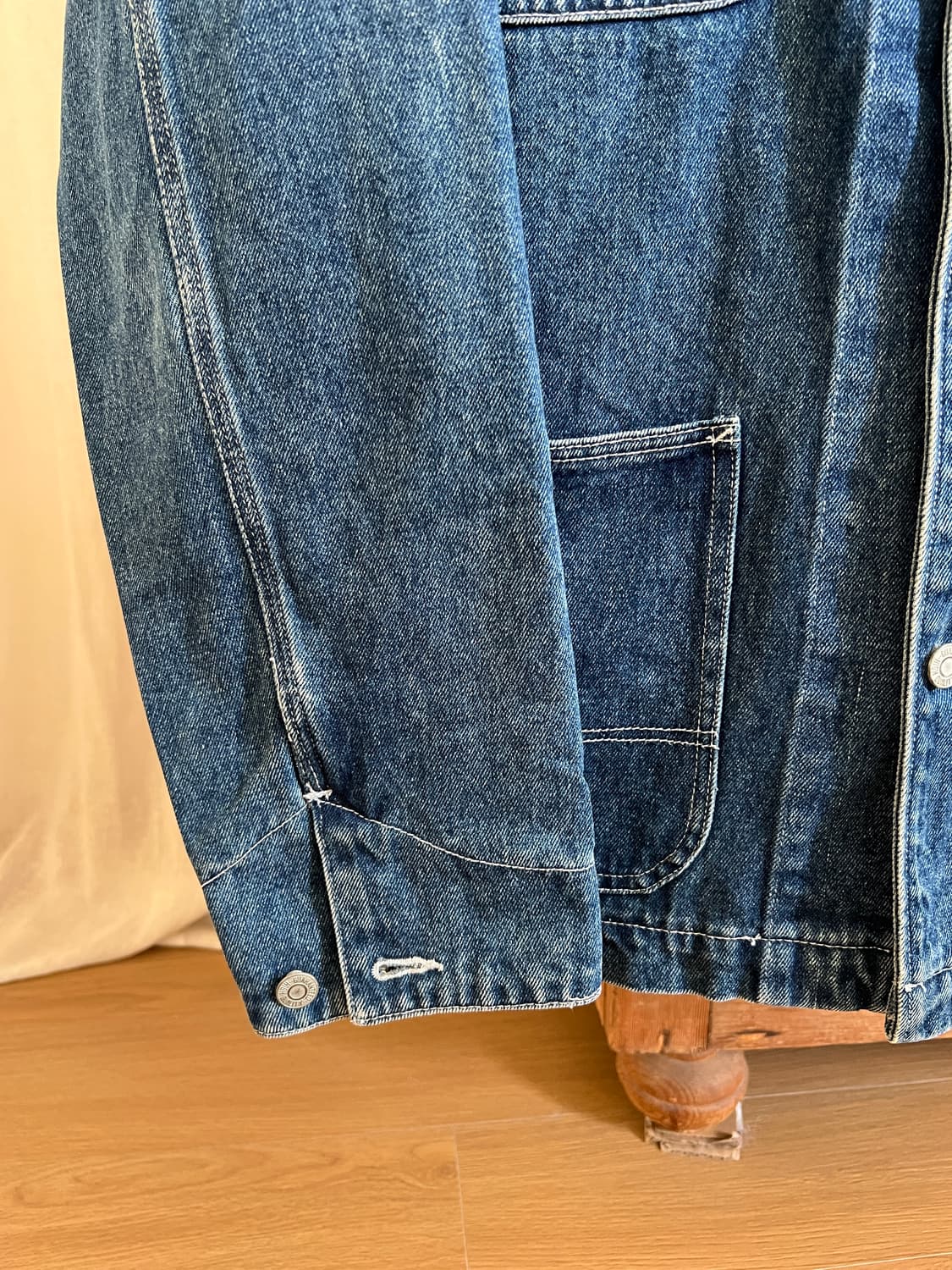 90s DOG HOUSE 데님 워크 자켓 상품이미지3