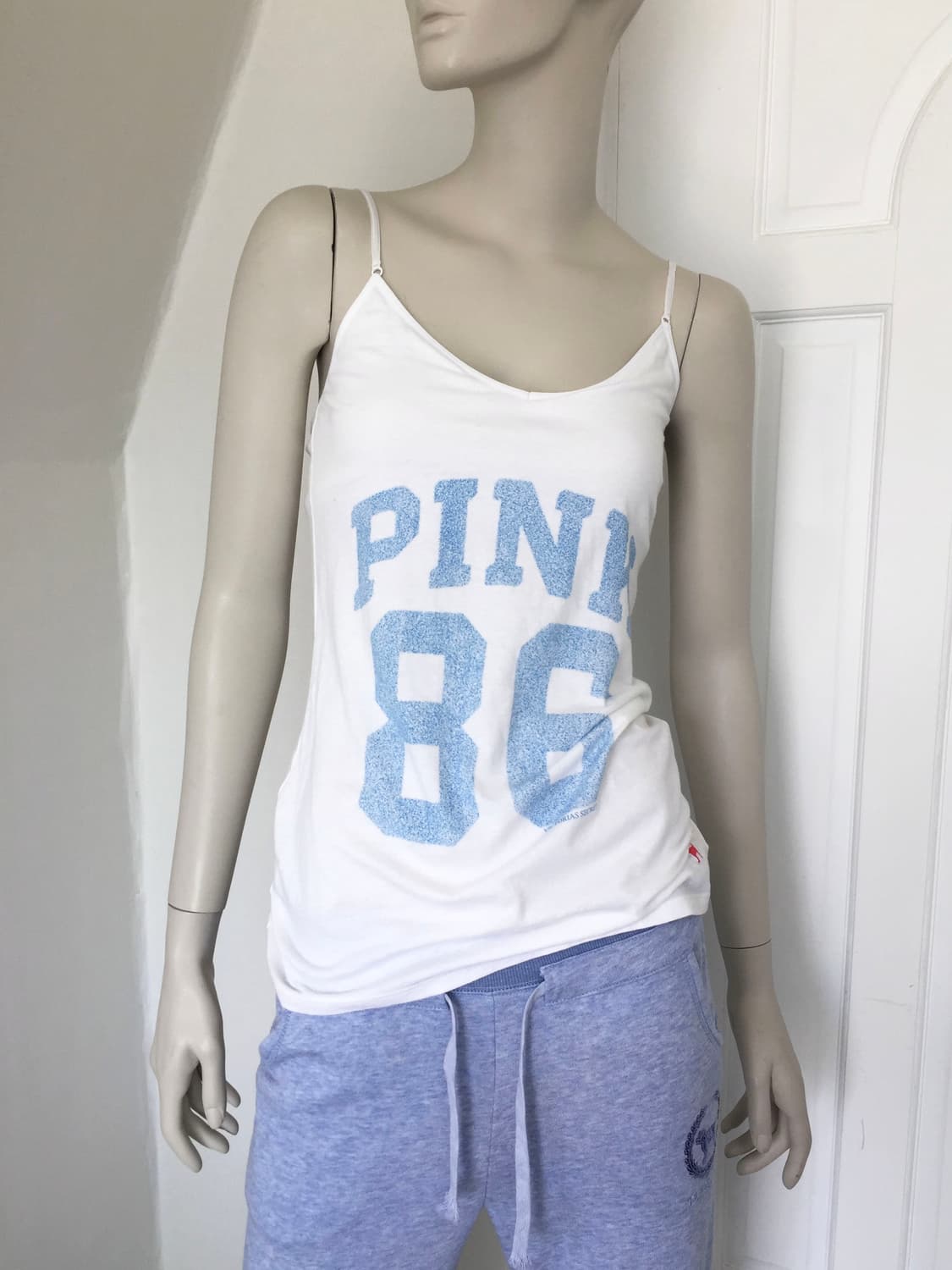 PINK Number Whit Blue Tank  상품이미지3