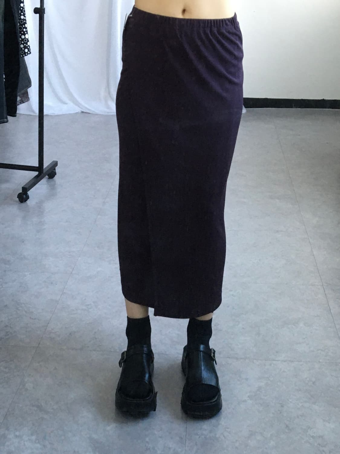 Flow long skirt 상품이미지5