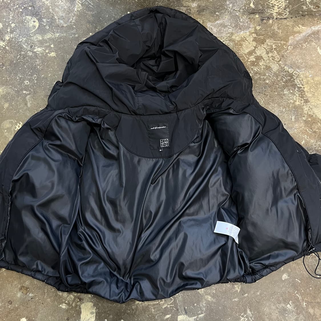 66) 에고이스트 구스다운 숏패딩점퍼 거위털 패딩 푸퍼자켓 상품이미지5