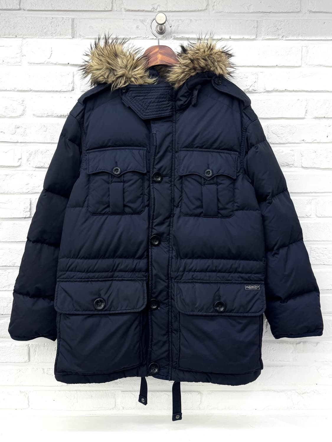 폴로 네이비 덕다운 히말라야 패딩 파카 상품이미지3