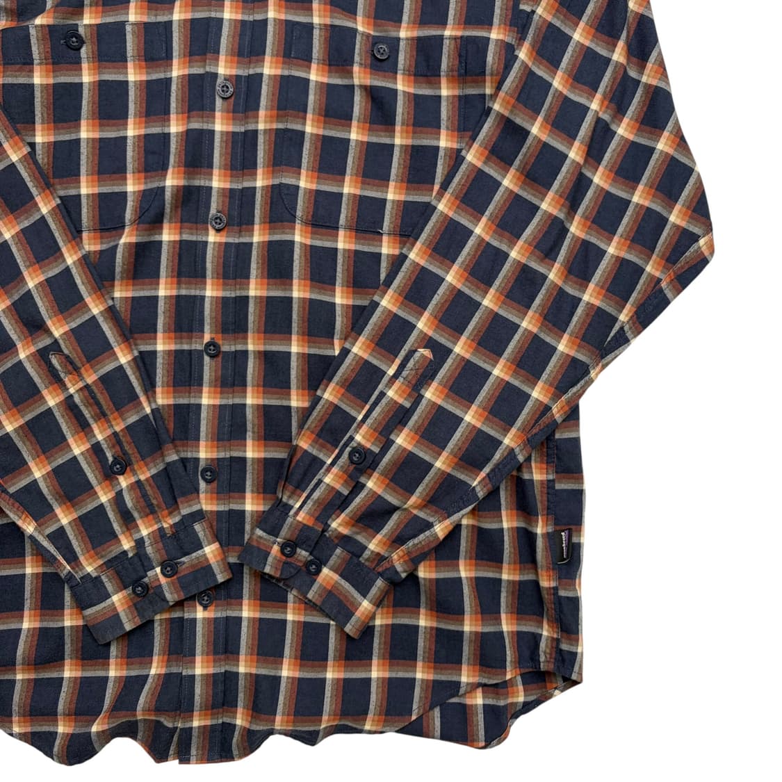 파타고니아 오가닉 코튼 플란넬 체크 셔츠 M 상품이미지3