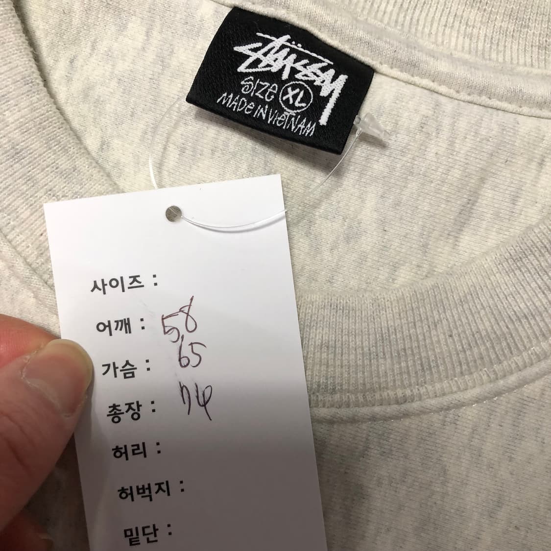 스투시 월드투어 맨투맨  상품이미지8