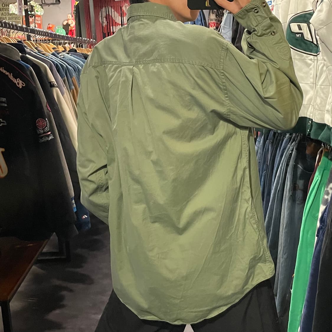 [IM] carhartt 칼하트 올리브 긴팔셔츠 상품이미지5