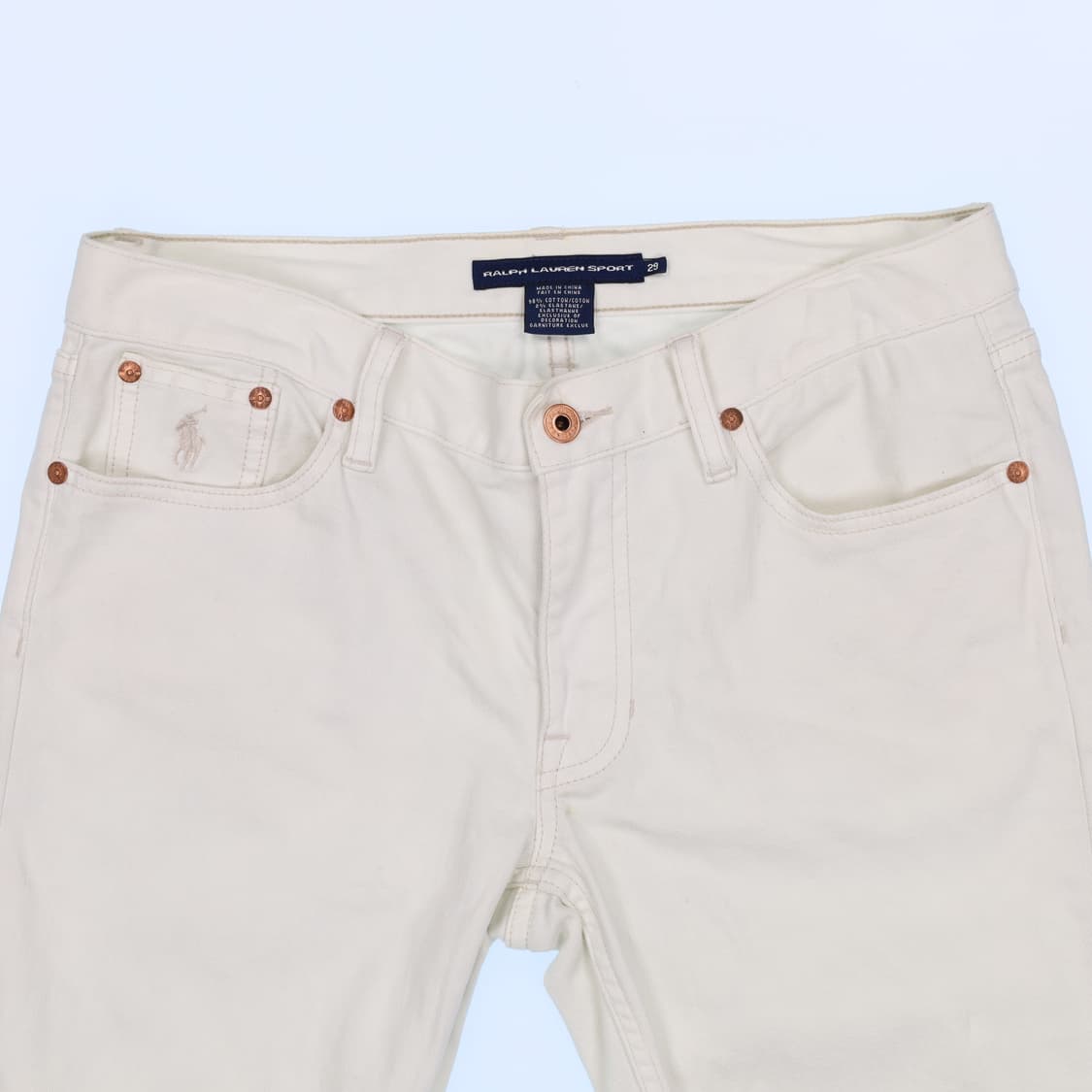 [29] 폴로 랄프로렌 화이트진 코튼 팬츠 바지 N6904 상품이미지4