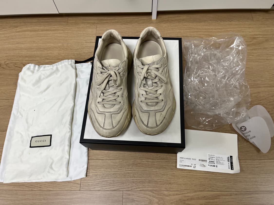 구찌 롸이톤 더티 9사이즈 상품이미지1