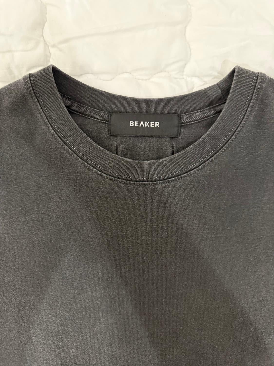 비이커 빈티지 서퍼다잉 티셔츠&쇼츠 애쉬 상품이미지3