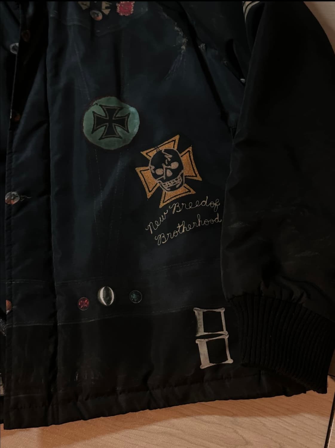 네이버후드 신슐레이트 전사 프린팅 자켓 상품이미지5