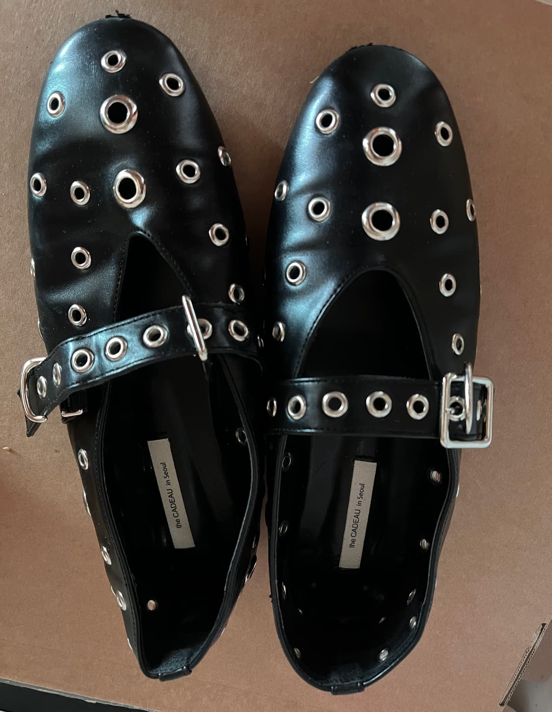 아일렛 플랫 슈즈 39 상품이미지1