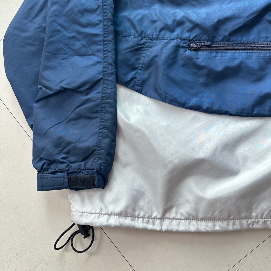 90s 폴로 스포츠 빈티지 아노락 플리스 안감 바람막이 L 상품이미지9