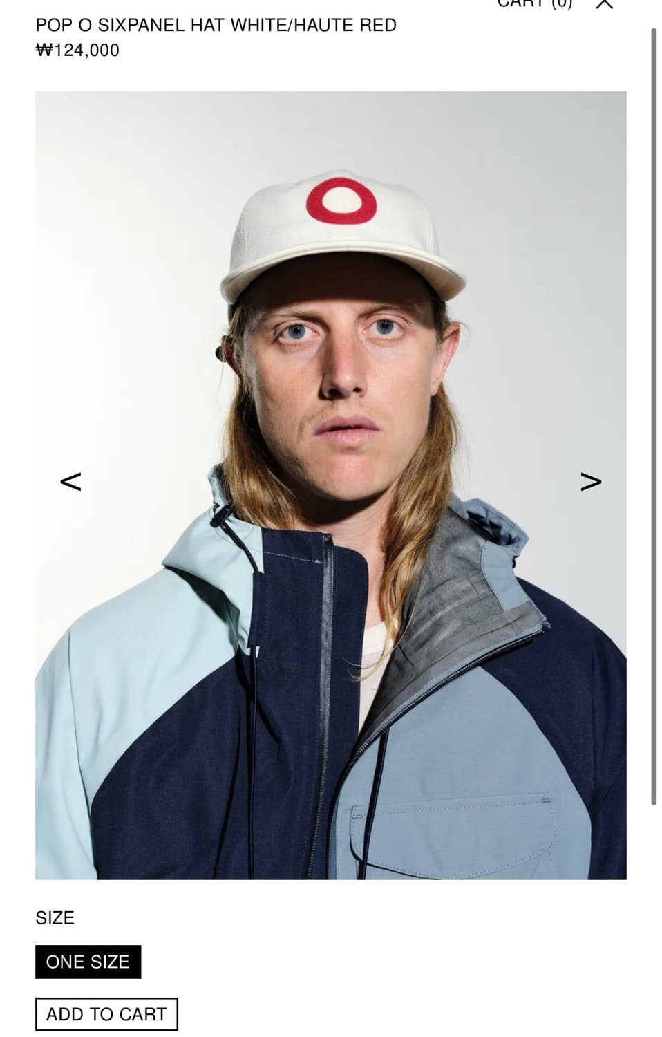 팝 트레이딩 컴퍼니 6패널 ‘O’ 볼캡 상품이미지2