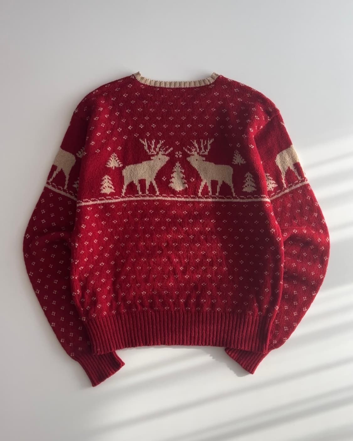 폴로 랄프로렌 노르딕 울 핸드니트 M 상품이미지5