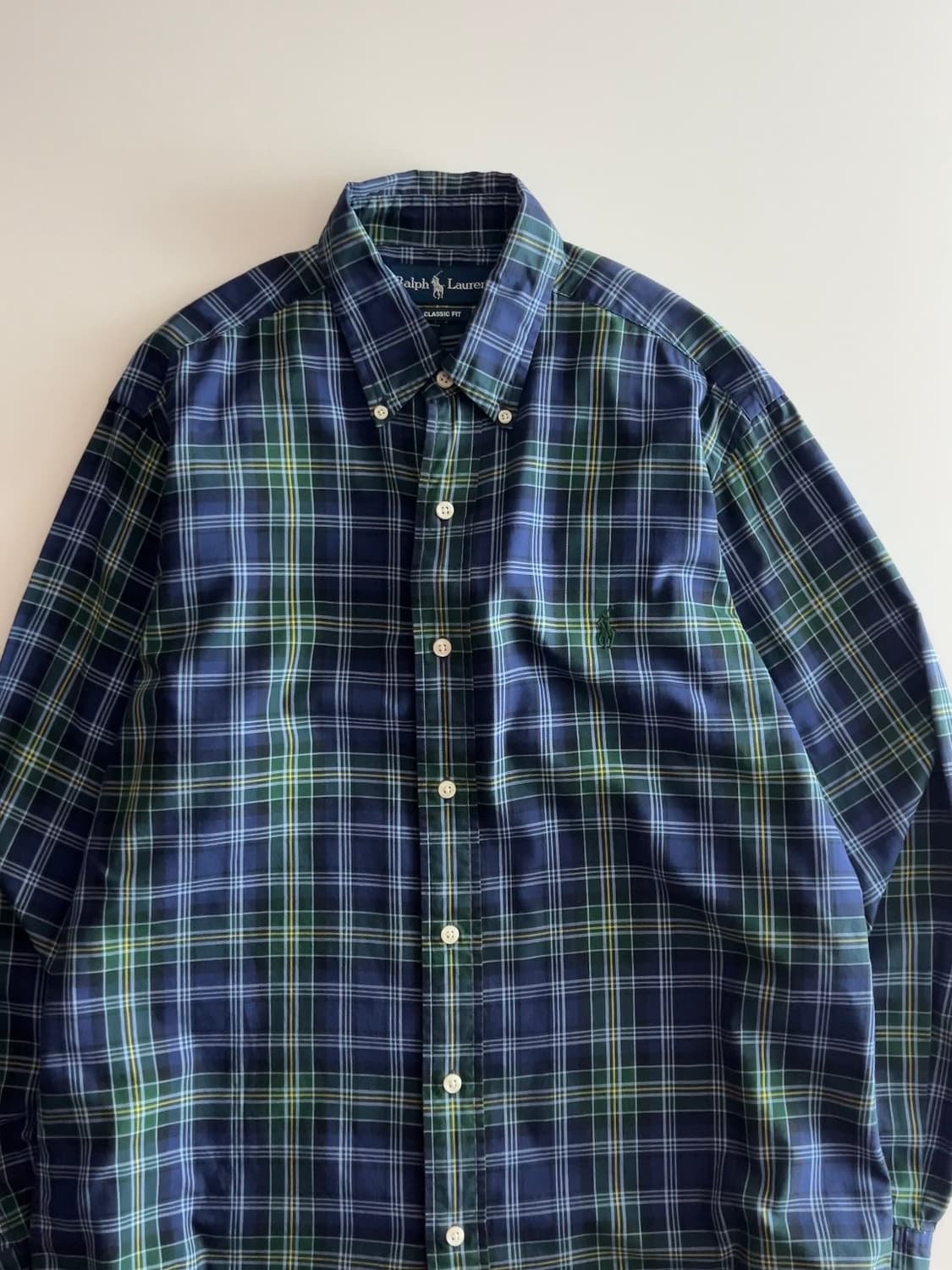 폴로 랄프로렌 체크셔츠 S 상품이미지3