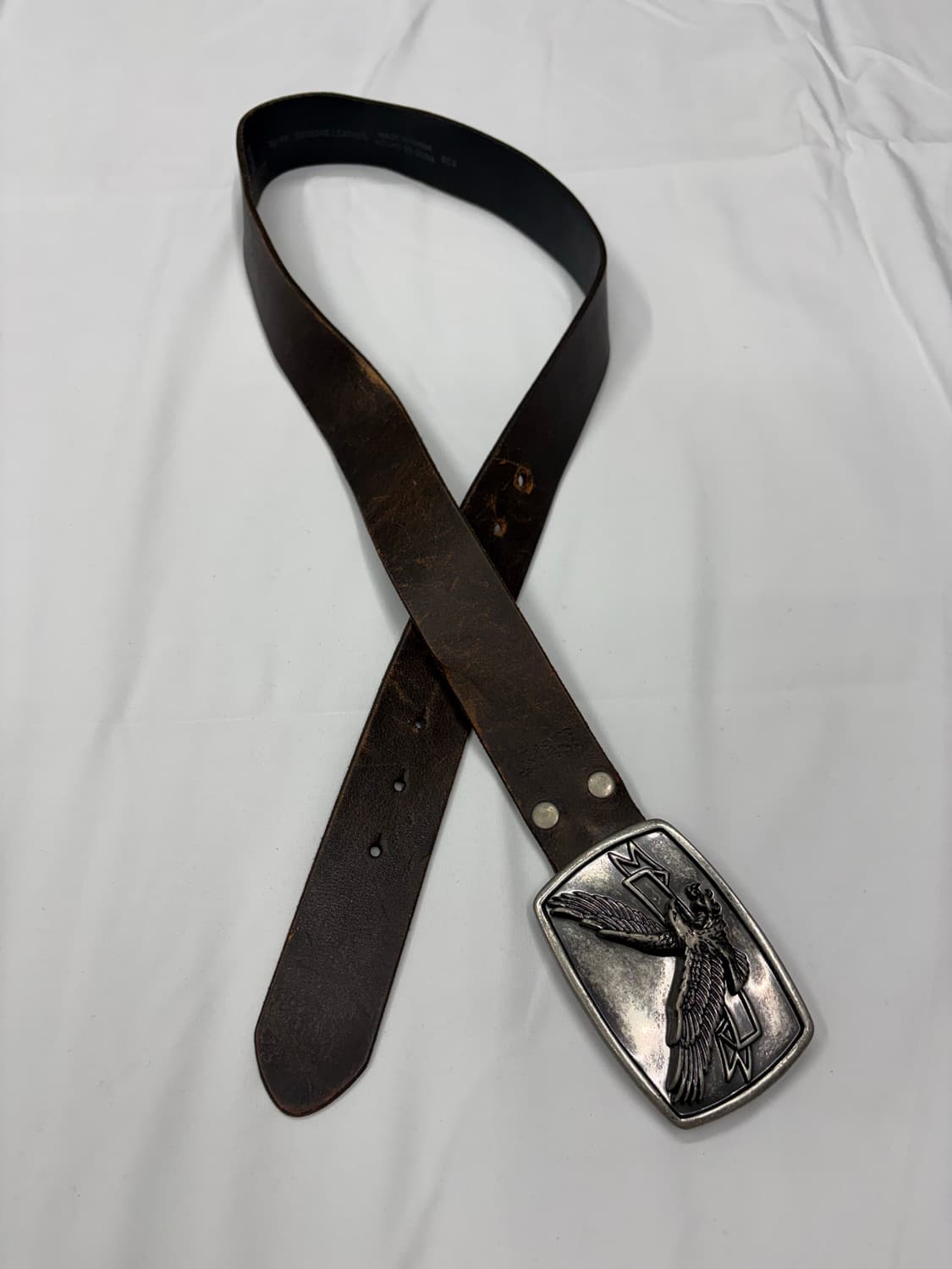 리바이스 빈티지 웨스턴 이글 버클 레더 벨트 상품이미지3