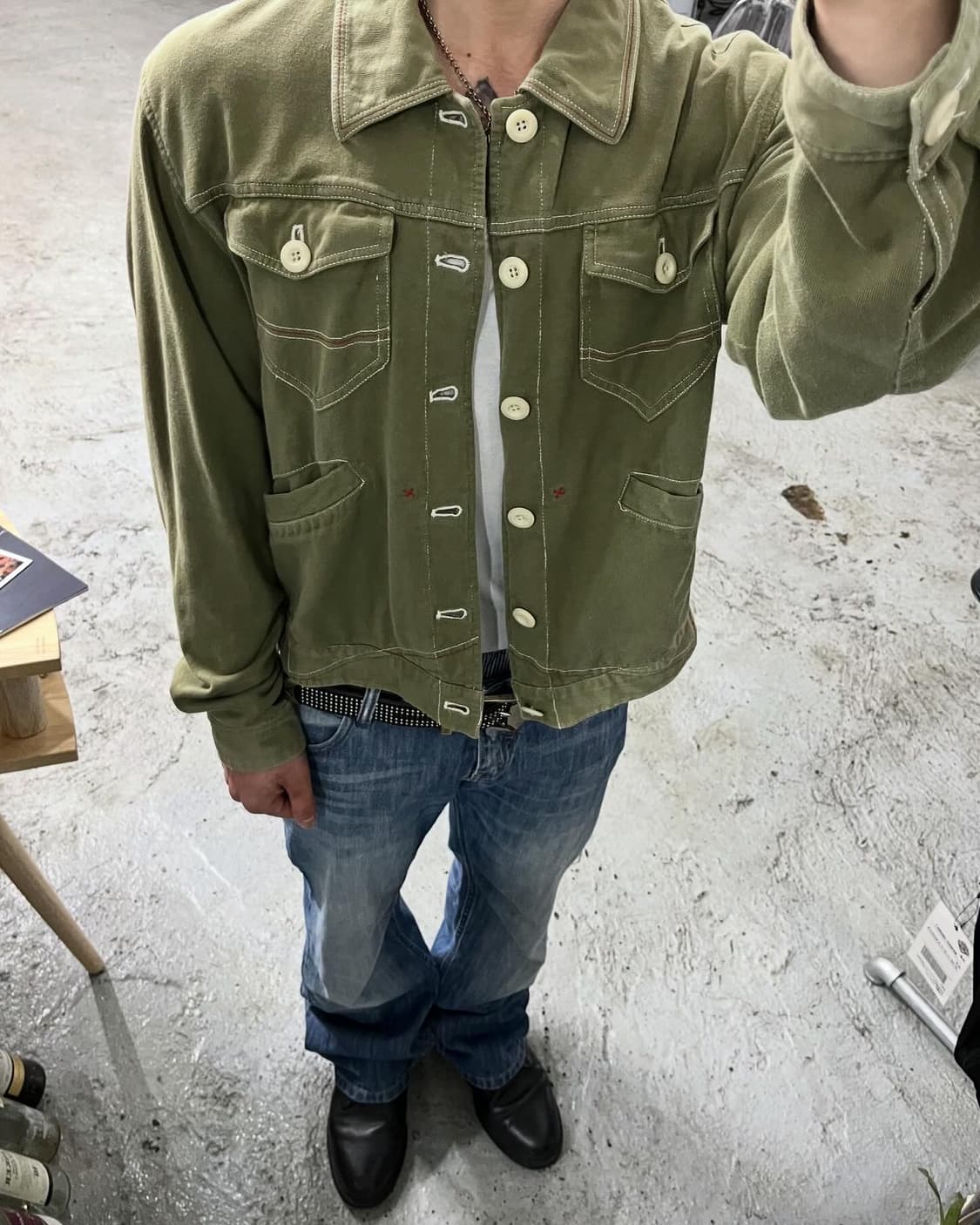 Posh Boy fade stitch jacket 상품이미지1