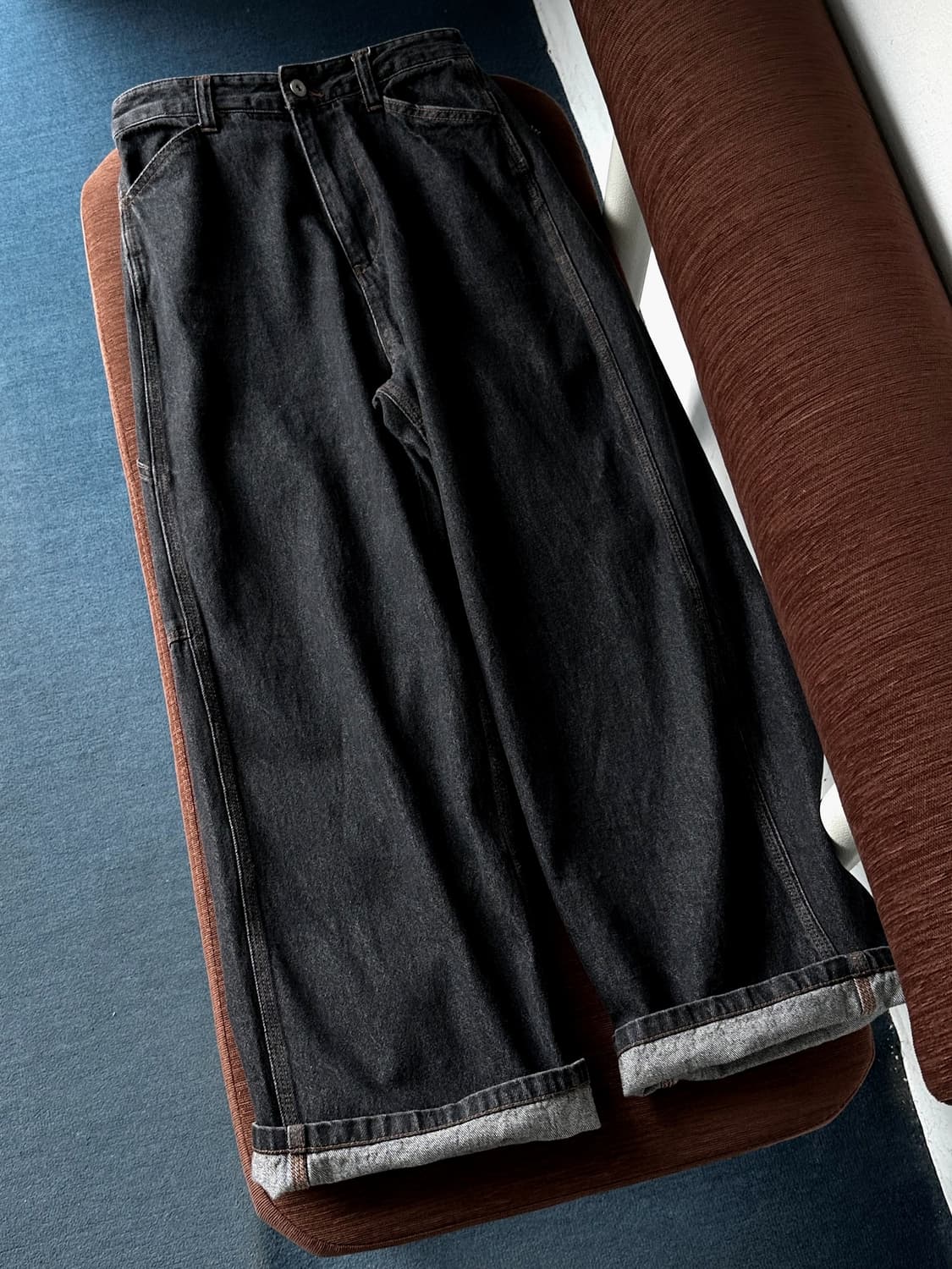 Utility design denim painter pants 상품이미지5