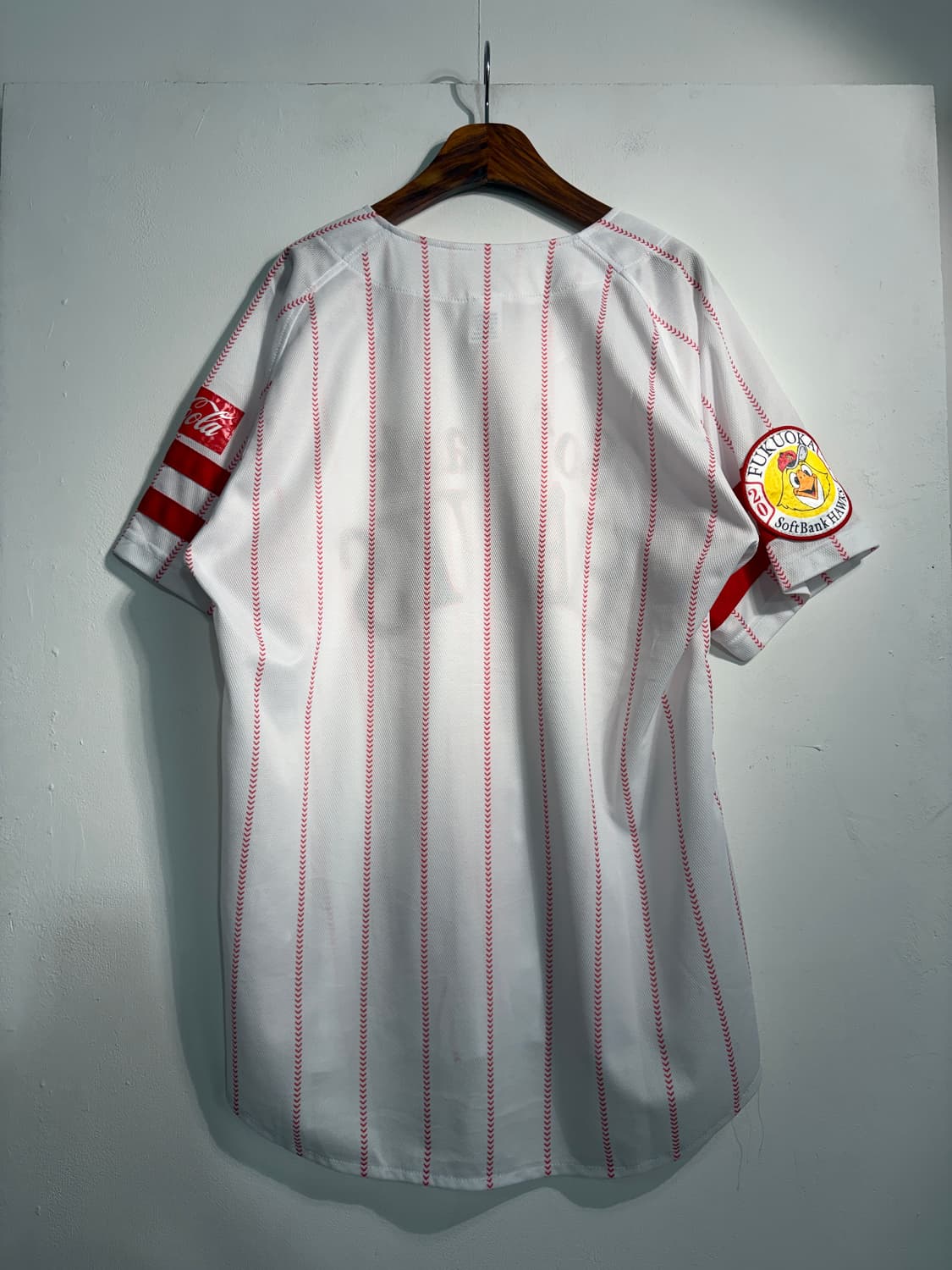 Majestic 소프트뱅크 호크스 후쿠오카 베이스볼져지 L 상품이미지2